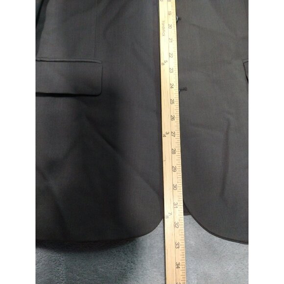 Banana Republic Blazer Mens 44R Brown Wool Sport Coat Suit Jacket 3 Button - Picture 4 of 11